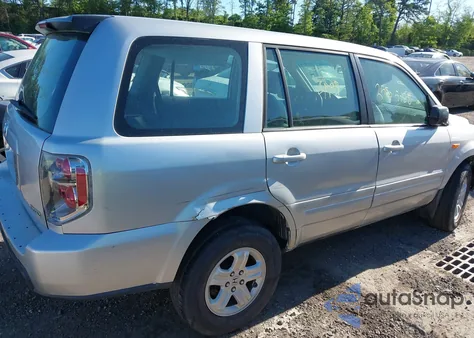 2006 Honda Pilot Lx from USA, damaged, VIN 2HKYF18126H532527